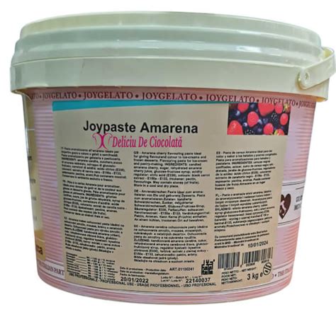 Pasta Aromatizanta Cirese Amarena Joypaste Amarena Kg