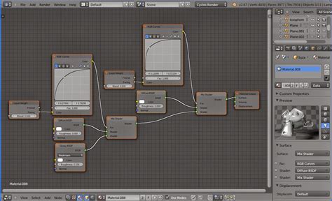 18 Blend Matte Finish Material Node Setup Blender Cycles