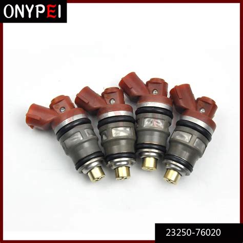 4 Pcs 23250 76020 23209 79055 Fuel Injector For Toyota 1994 1997 Previa