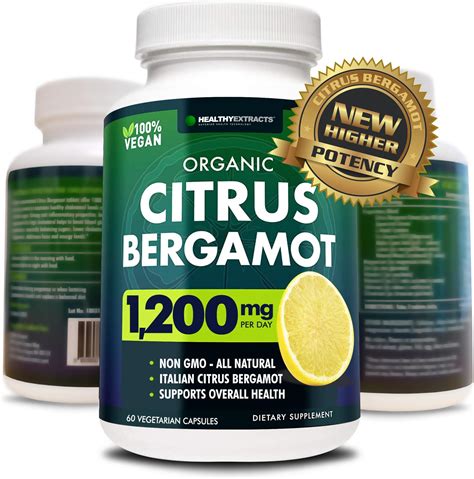 Citrus Bergamot Extract 1000mg Citrus Bergamot Supplement