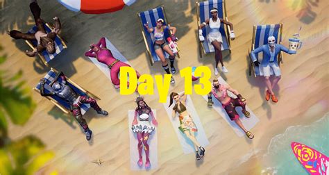 Fortnite 14 Days Of Summer Day 13 Challenge And Reward Fortnite Insider