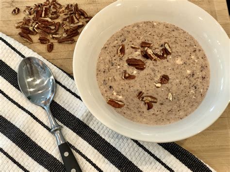 KETO Recipe - Cinnamon "Cauliflower" Oatmeal - Happy Haute Home