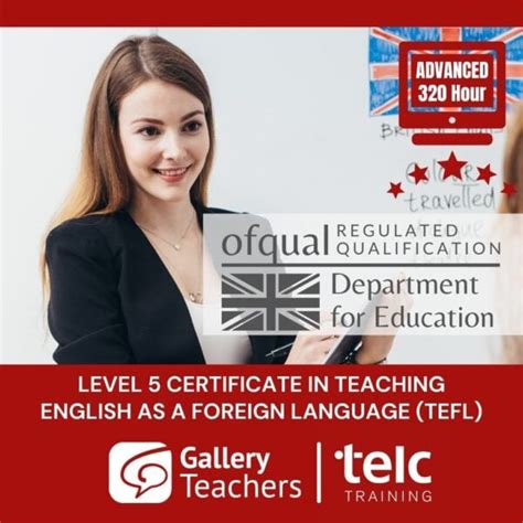 Telc And Gallery Teachers Level Certificate In Teaching English As A