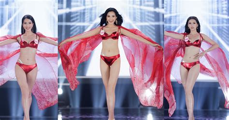Top 22 Hoa hậu Việt Nam 2020 trình diễn bikini nóng bỏng