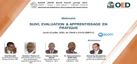 WEBINAIRE SUIVI ÉVALUATION APPRENTISSAGE EN PRATIQUE AIEHTP