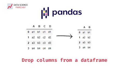 Pandas Drop One Or More Columns From A Dataframe Data Science Parichay