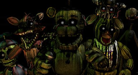 C4d Fnaf We Are The Phantoms 2 By Ifazbear14i On Deviantart