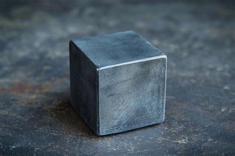 Premium Photo Metal Cube Studio Photography Of A Solid Metal Cube