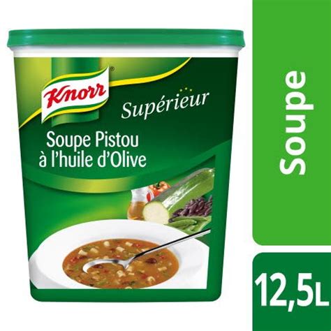 Knorr Sup Rieur Soupe Au Pistou L Huile D Olive Kg Portions