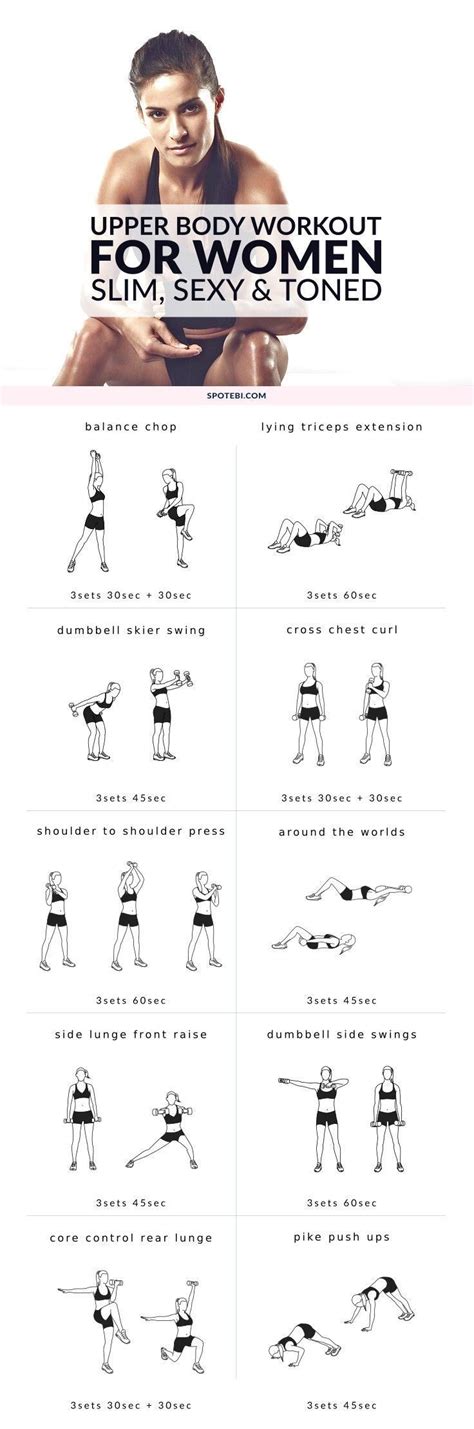 Upperbody Workout Posted By Upper Body Workout For Women Upper