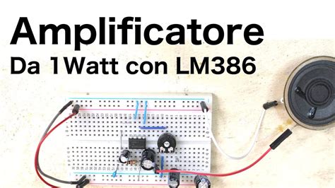 Come Costruire Un Amplificatore Audio Da W Con Lm Youtube