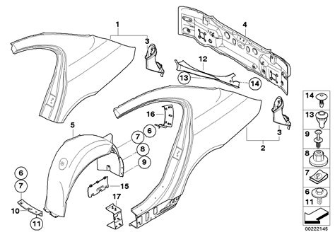 Find klÄdsel stÖtfangare bak grundad original bmw e60n 523i n52n. Shop ...