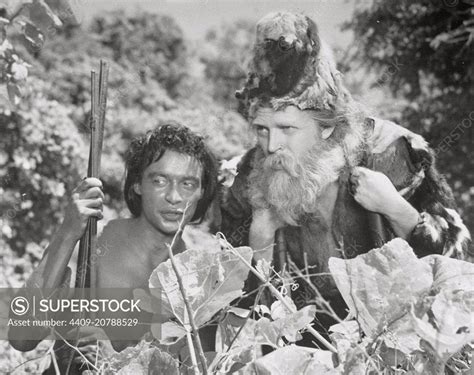 DAN O HERLIHY And JAIME FERNANDEZ In THE ADVENTURES OF ROBINSON CRUSOE