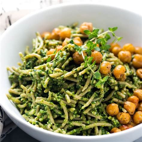 Easy Vegan Spinach Pesto Good Old Vegan