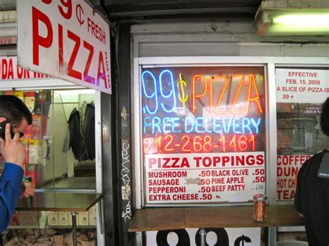 Onde encontrar pizzas a 1 dólar em Nova York Viajei Bonito