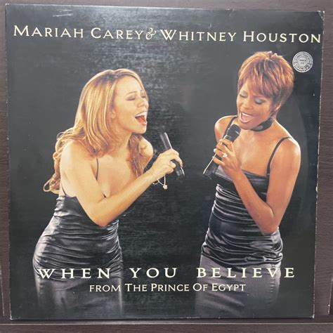 【目立った傷や汚れなし】稀少eu盤lp Mariah Carey And Whitney Houston マライアキャリー ホイットニー