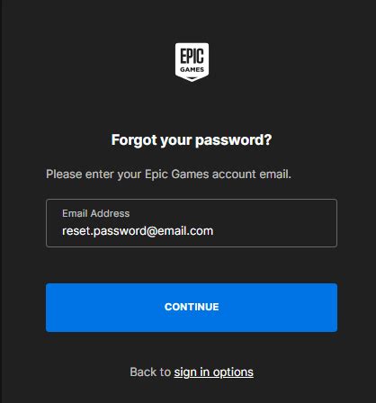 Como Redefinir A Senha Da Epic Games Caso Voc N O Consiga Fazer Login