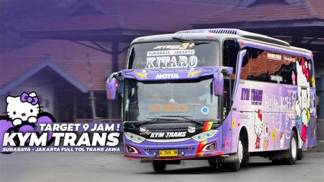 Rekomended Target Jam Perjalanan Trip Kym Trans Kitaro