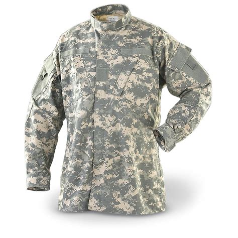 New U S Military Acu Jacket Army Digital Camo Uninsulated