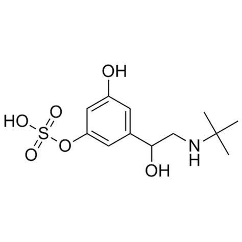 Terbutaline 3-O-sulfate - CAS - 71324-19-1