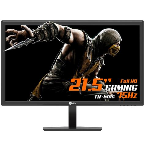 Monitor Gamer Ninja 21 5 Pol 5ms 75Hz Full HD LED HDMI VGA MGN