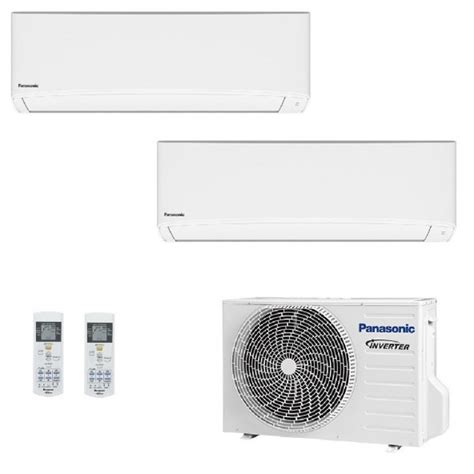 Condizionatore Panasonic Dual Split 5000 12000 TZ Compatta CU 2Z50TBE