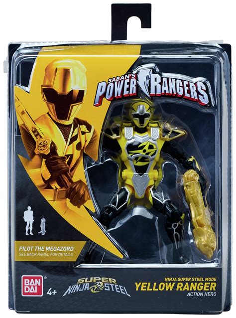 Power Rangers Ninja Steel Yellow Ranger Figure Reviews