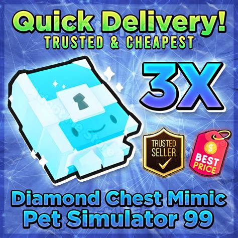 X Diamond Chest Mimic Enchant Pet Simulator Safe