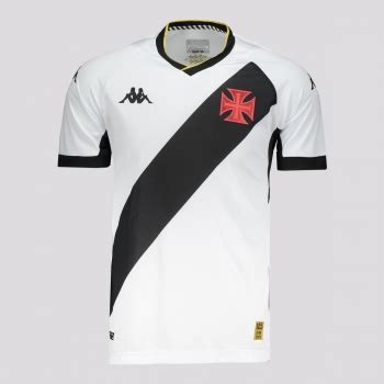 Camisa Kappa Vasco Ii Infantil Futfanatics