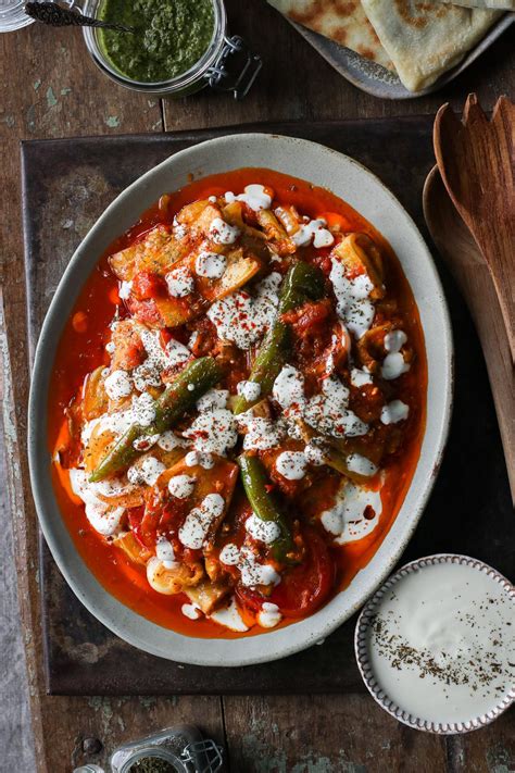 Borani Banjan Afghan Eggplant Dish Pick Up Limes