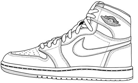 Air Jordan 1 Sketch At Explore Collection Of Air
