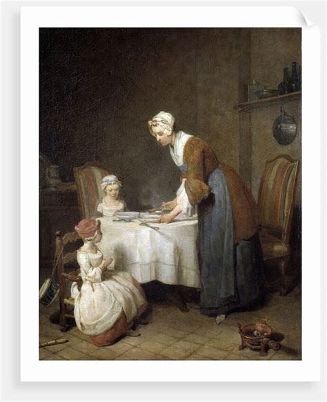 Saying Grace posters & prints by Jean Baptiste Simeon Chardin