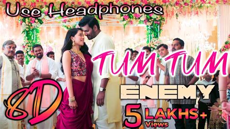 Tum Tum 8d Song Enemy Tamil Vishalarya Anand Shankar Vinod