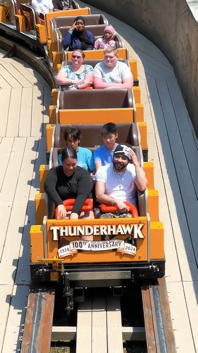 100 Year Old Roller Coaster 🎢 Thunderhawk Dorney Park ⚡️ Amusementpark Rollercoaster Youtube