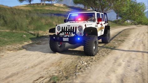 Lspdfr Day Lifted Police Jeep Wrangler Youtube