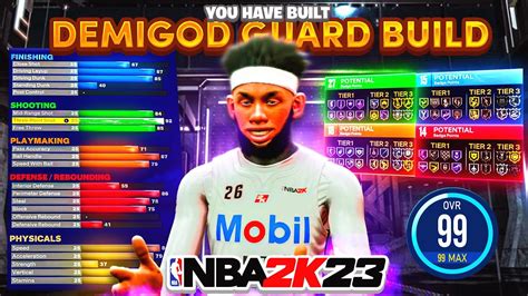 This 61 Demigod Point Guard Build Is Dominating Nba 2k23 Overpowered