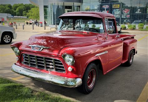 Lot Shots In 1955 The Chevy 3100 Task Force Picked Up Where The