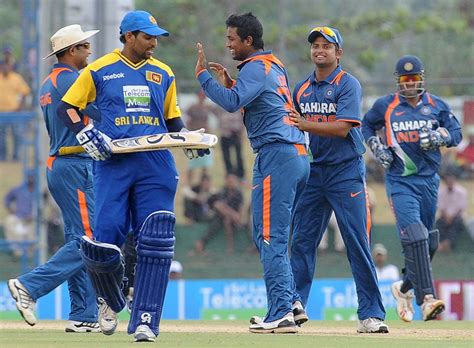 Pragyan Ojha Celebrates The Dismissal Of Tillakaratne Dilshan With His