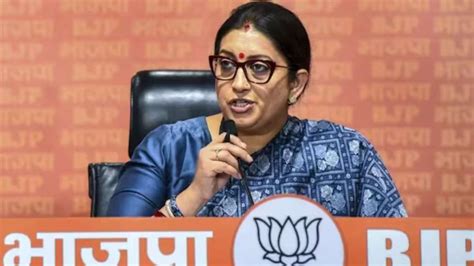 Smriti Irani Hits Back At Arvind Kejriwal Says Mastermind Of Liquor