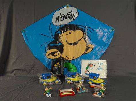 Franquin Grande Figurine Du Marsupilami Faisant Le Poirier Avec Un