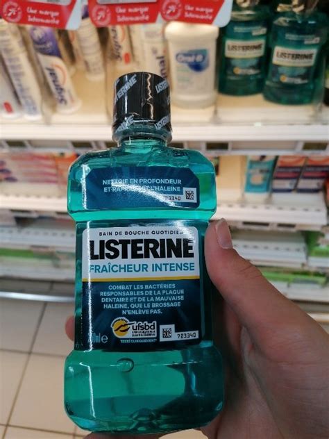 Listerine Bain De Bouche Fraicheur Intense Bouteille Ml Inci Beauty