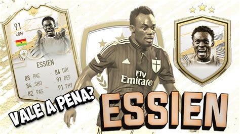 Saiu Dme Sbc Michael Essien Icon Moments Vale A Pena Fifa 21 Mais