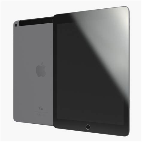 Ipad Air Space Gray Modelo D Modelo D C D Ds Obj Ma