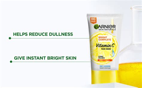 Garnier Skin Naturals Bright Complete Vitamin C Face Wash Vitamin C