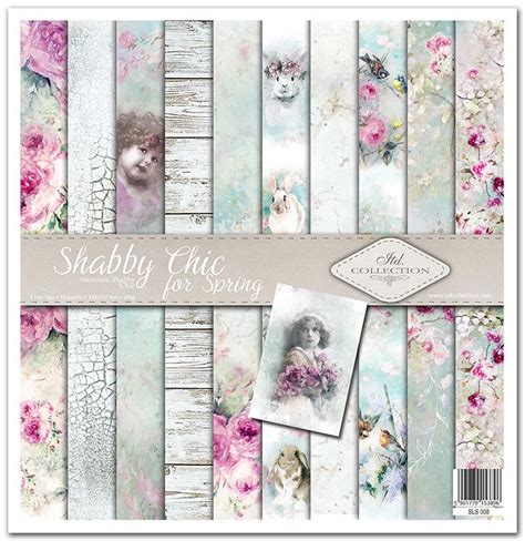 Zestaw Do Scrapbookingu SLS 008 Shabby Chic For Spring ITD