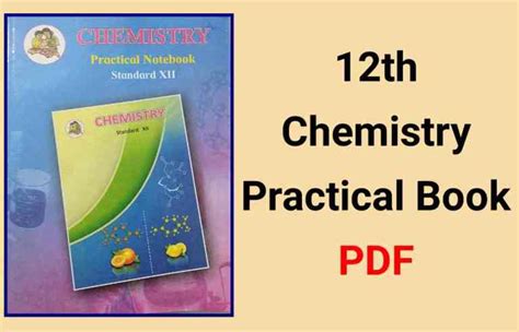 12th Chemistry Practical Book Pdf Download