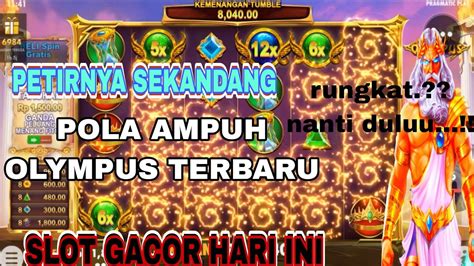 PETIR KONEK SEKANDANG SLOT GACOR HARI INI POLA GACOR OLYMPUS HARI