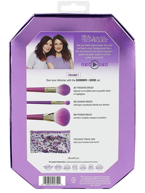 Real Techniques Brush Crush™ Collection Shimmer Shine Set