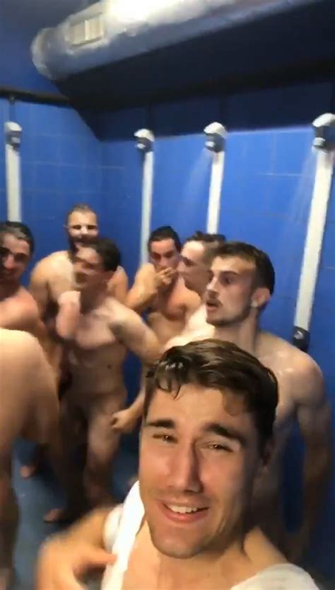 Soccer Team Celebrating Naked In Showers My Own Private Locker Room