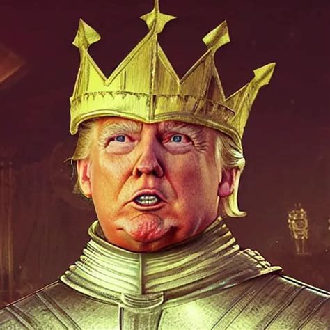 Donald Trump Donald Trump Wearing Knights Armor Stable Diffusion